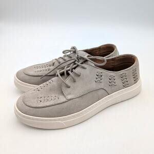 Comfortiva Thayer Apron Toe Lace-Up Sneakers Shoes Women's Gray Size US9W EU40